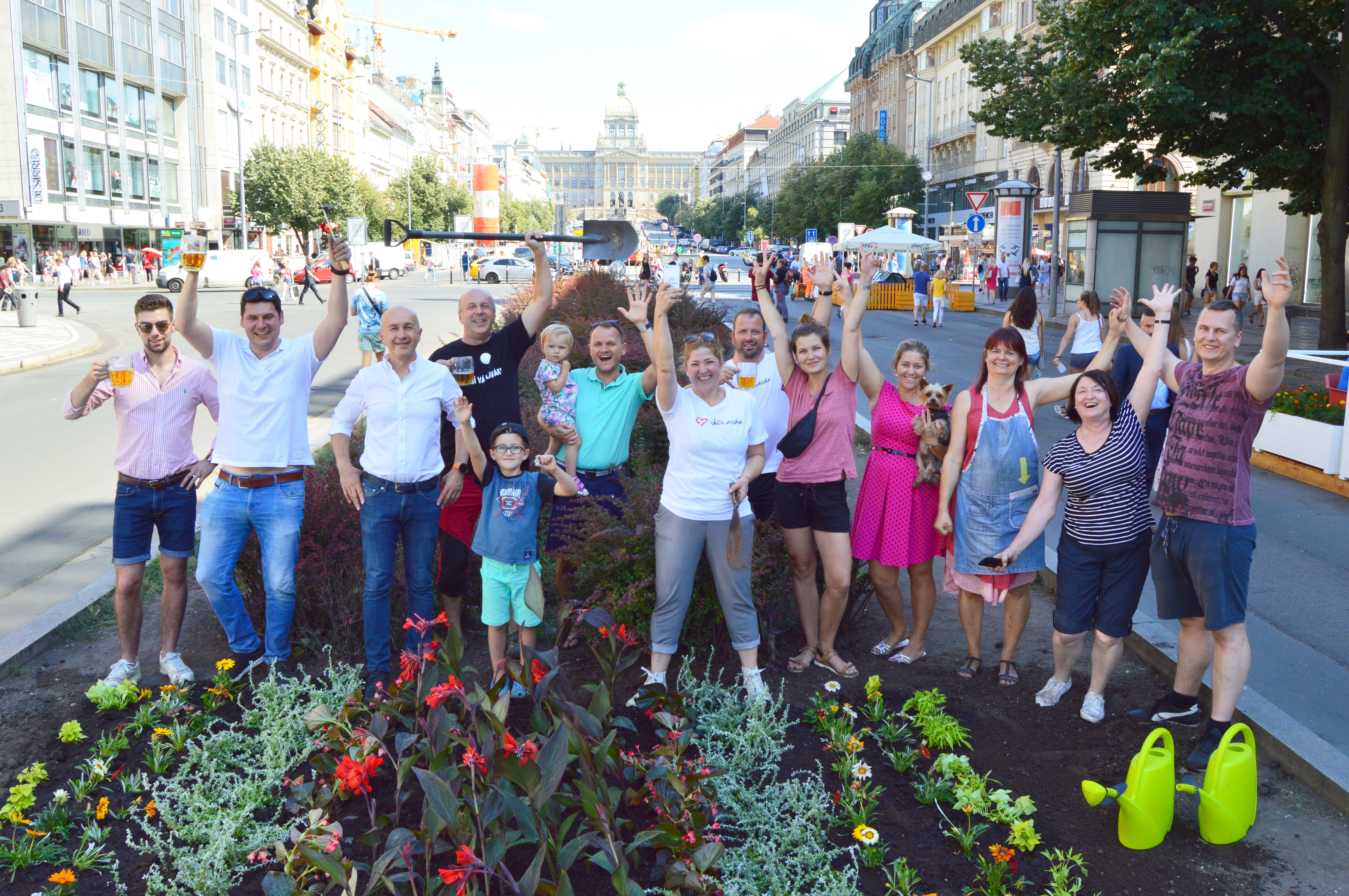 Václavské náměstí a okolí vstoupilo do pilotního projektu pod správu Sdružení Nového Města pražského